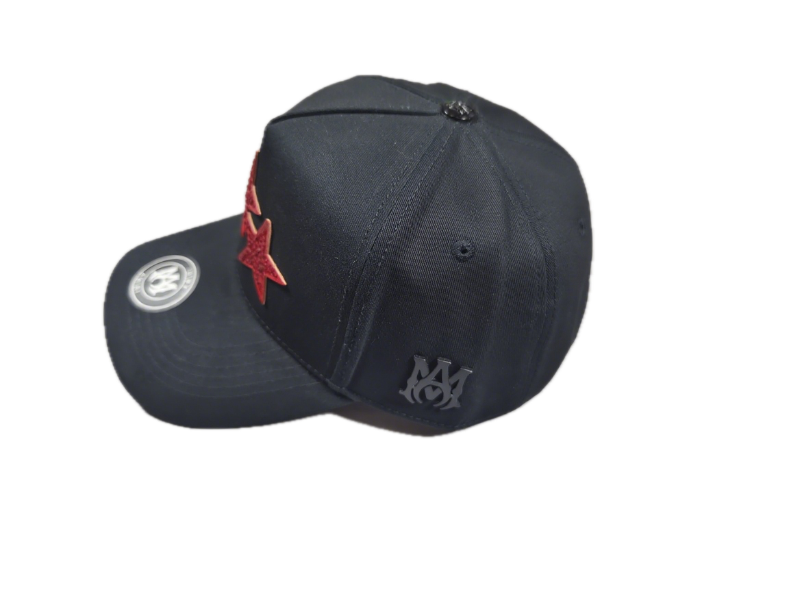 CRYSTAL 3 STAR TRUCKER HAT