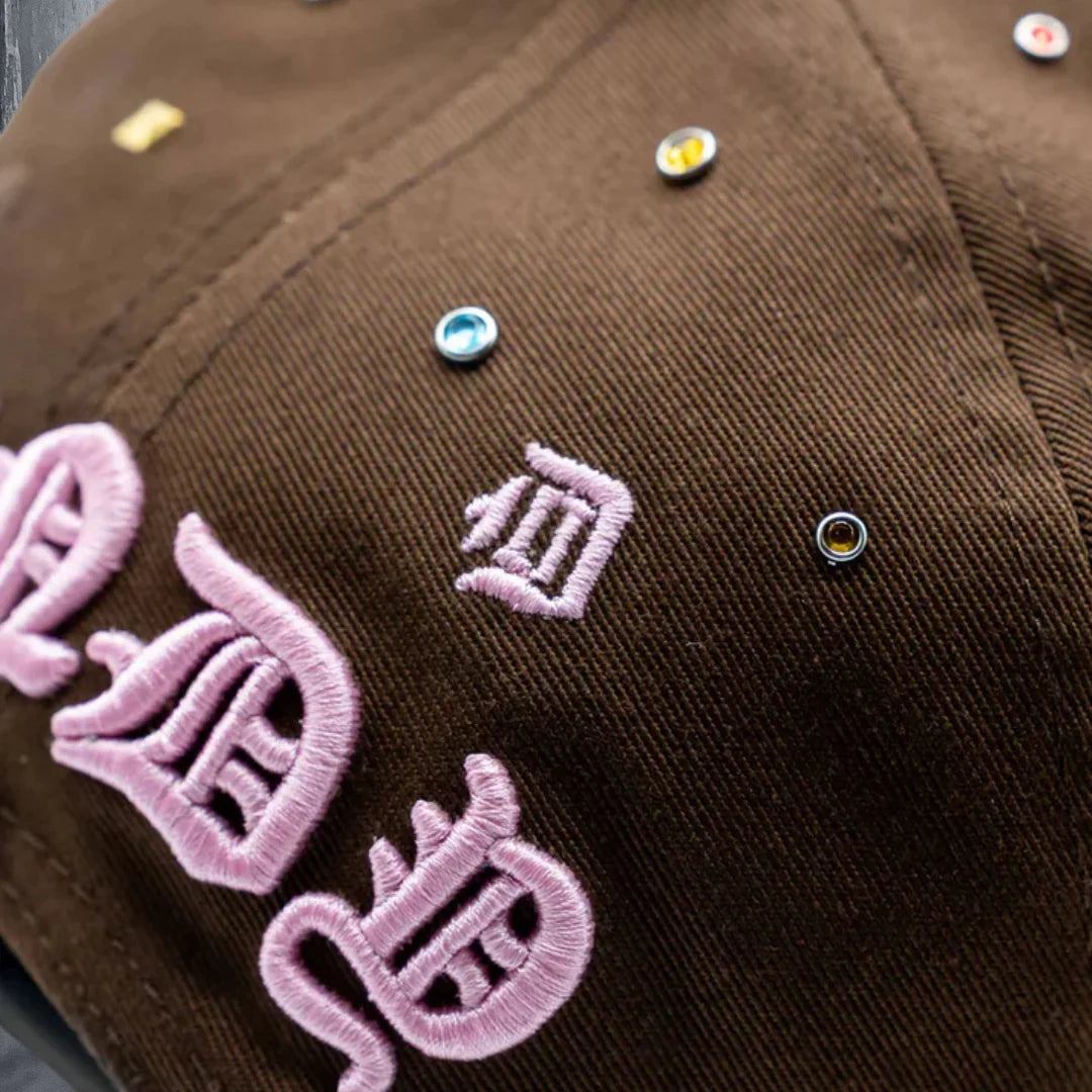 Dandy Hats - 10th Anniversary Edition Hats (Brown & Pink)