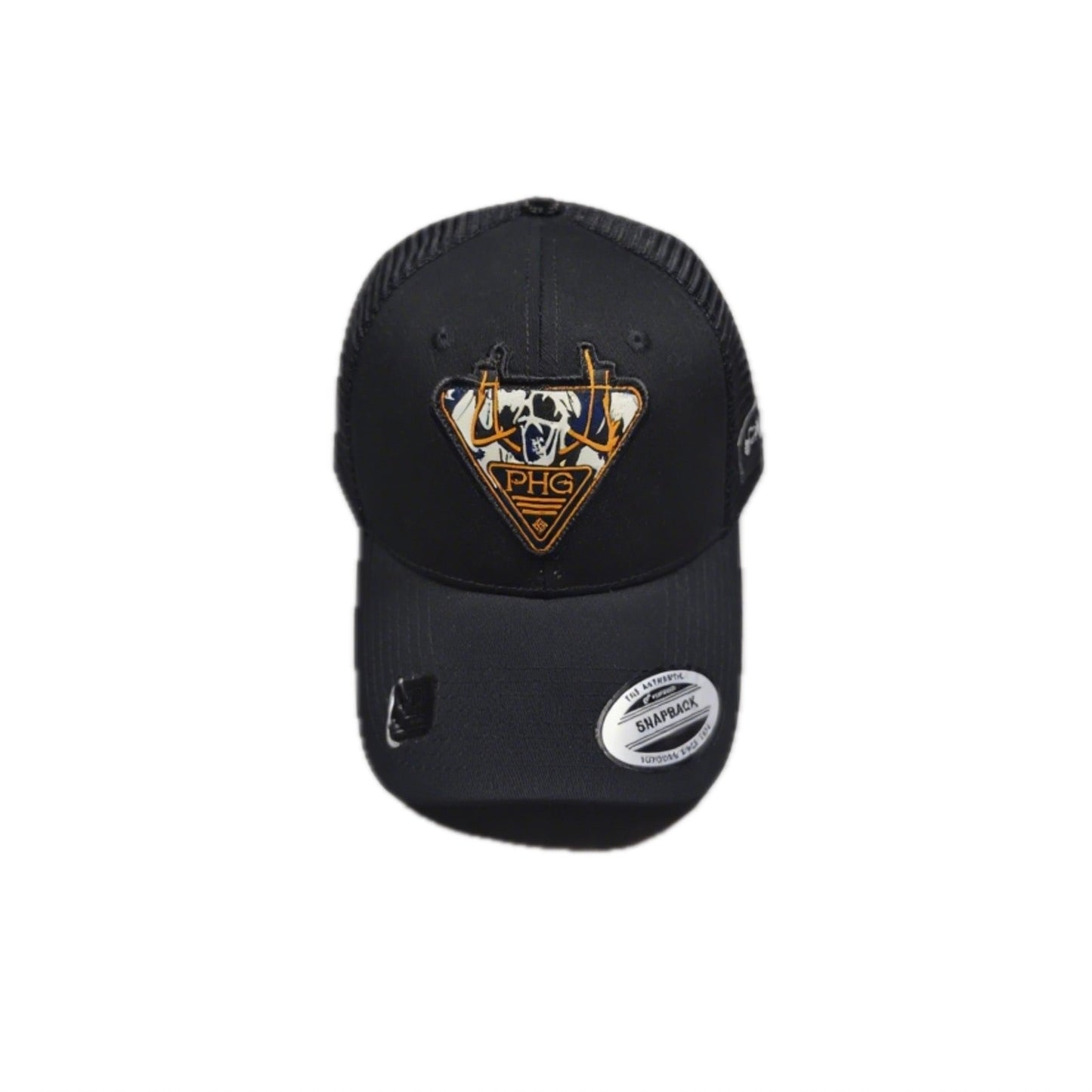 Animal woven label mesh cap
