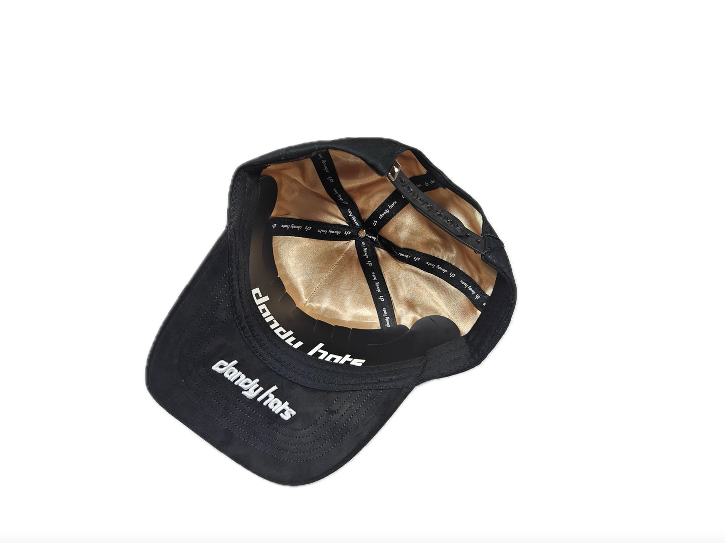 New York Skeleton Premium D Hat, black baseball cap