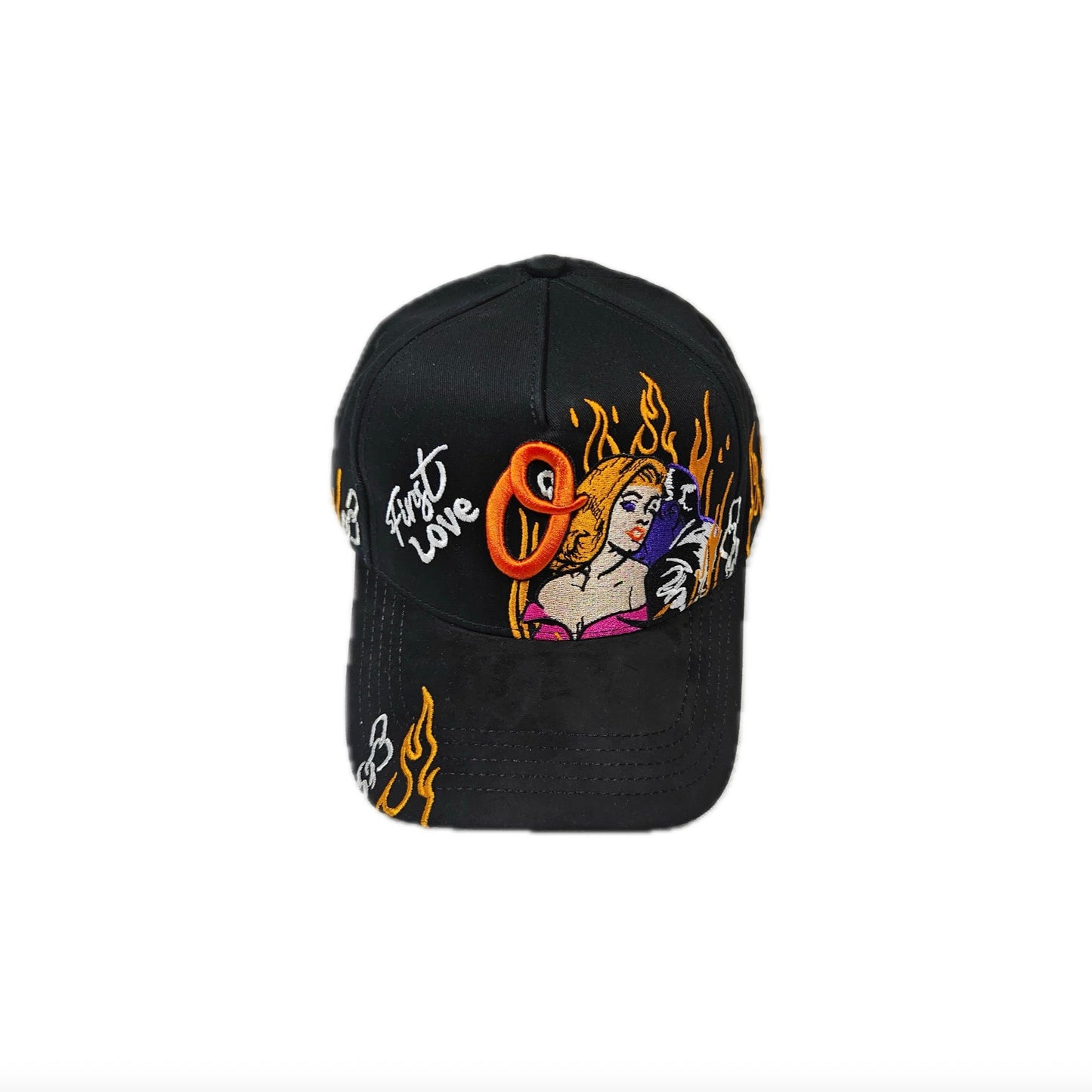 Dandy Hats First Love Ft Oscar Ortiz Black Adjustable Solid-color Baseball Cap
