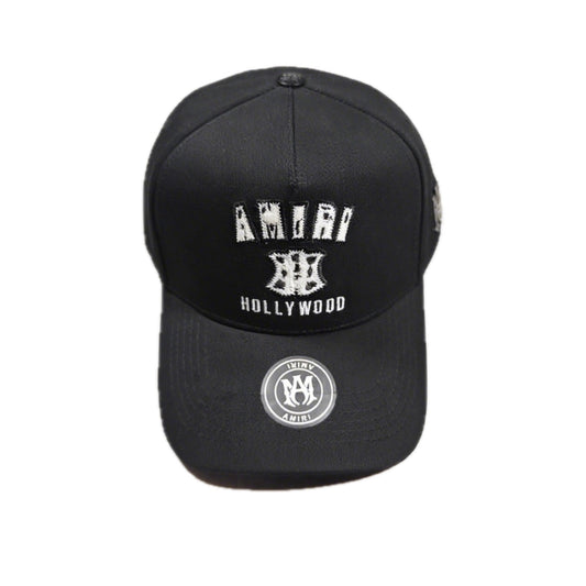Appliqué embroidered hat