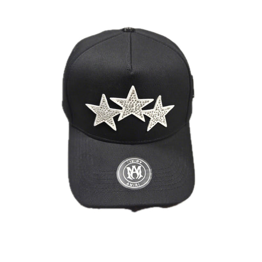 CRYSTAL 3 STAR TRUCKER HAT