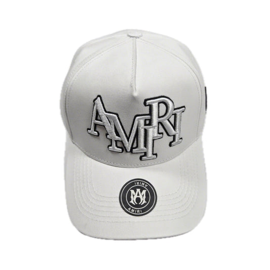 STAGGERED AMIRI CANVAS HAT