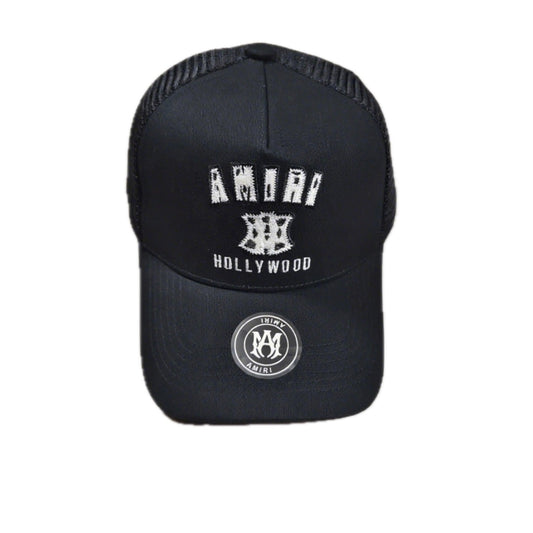 Appliqué embroidered hat