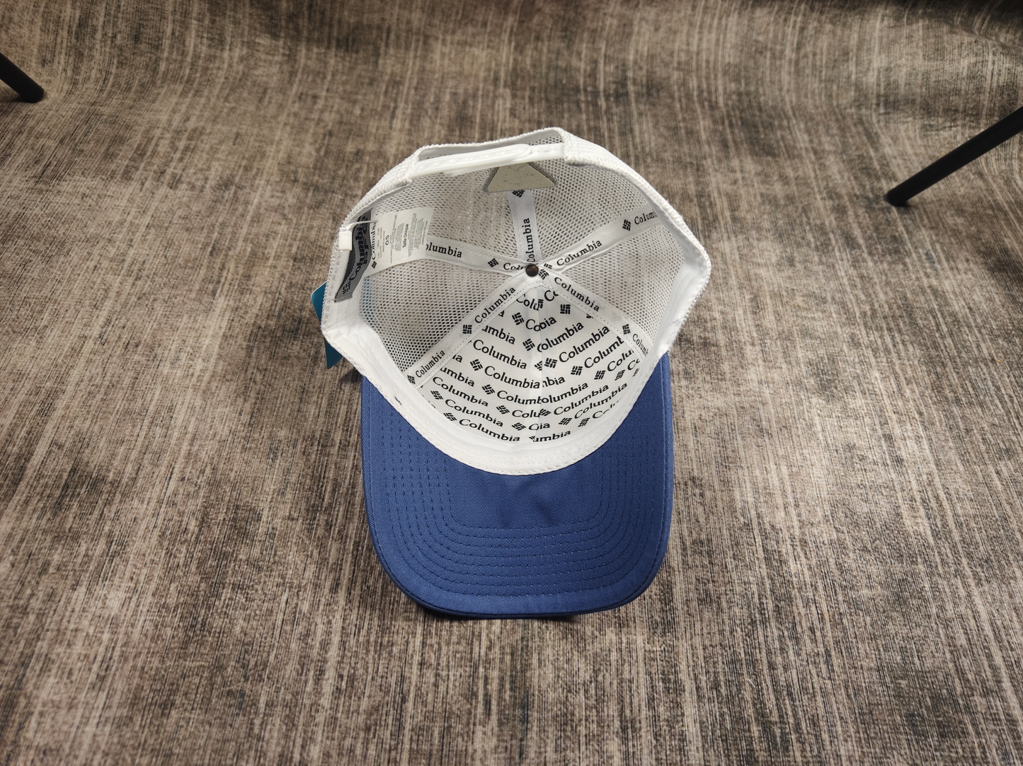 National Flag Woven Label Mesh Cap